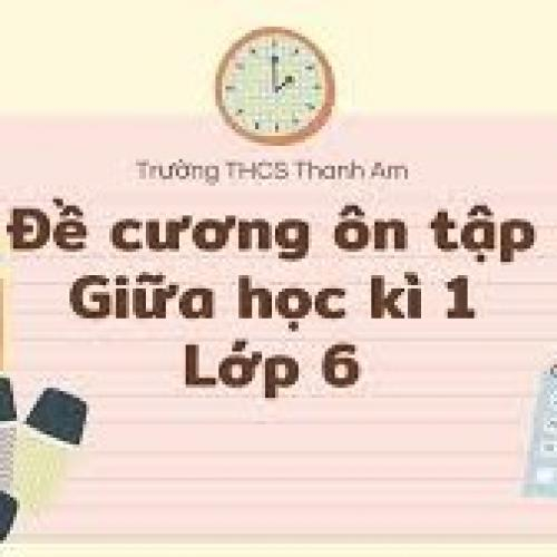 (Giáo dục phổ thông) [Toán 6] Ôn tập giữa HKI